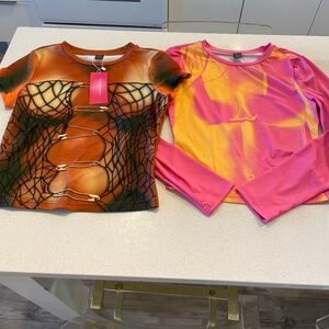 SHEIN graphic tops